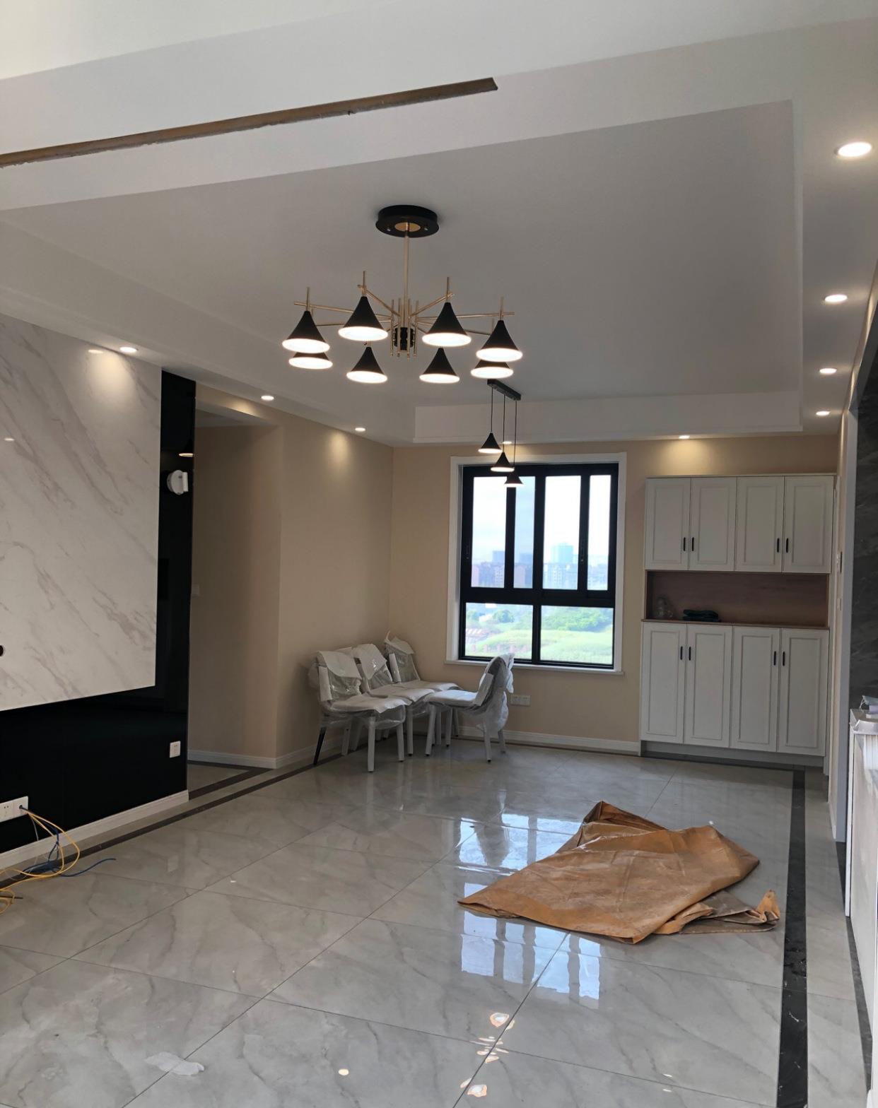 @辛苦半年，终于完工，效果还不错，请熟人铺贴的瓷砖很满意，晒晒