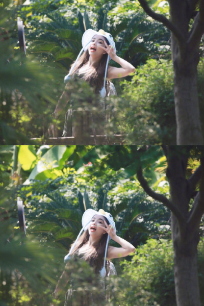 孔雪儿▲THE9参加极限挑战路透，刘雨昕工装风亮相，孔雪儿走路姿势引热议