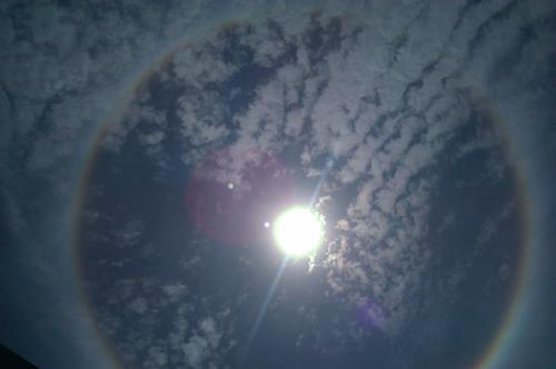 #日晕#美呆了！“日晕”刷屏，全国多地上演奇观