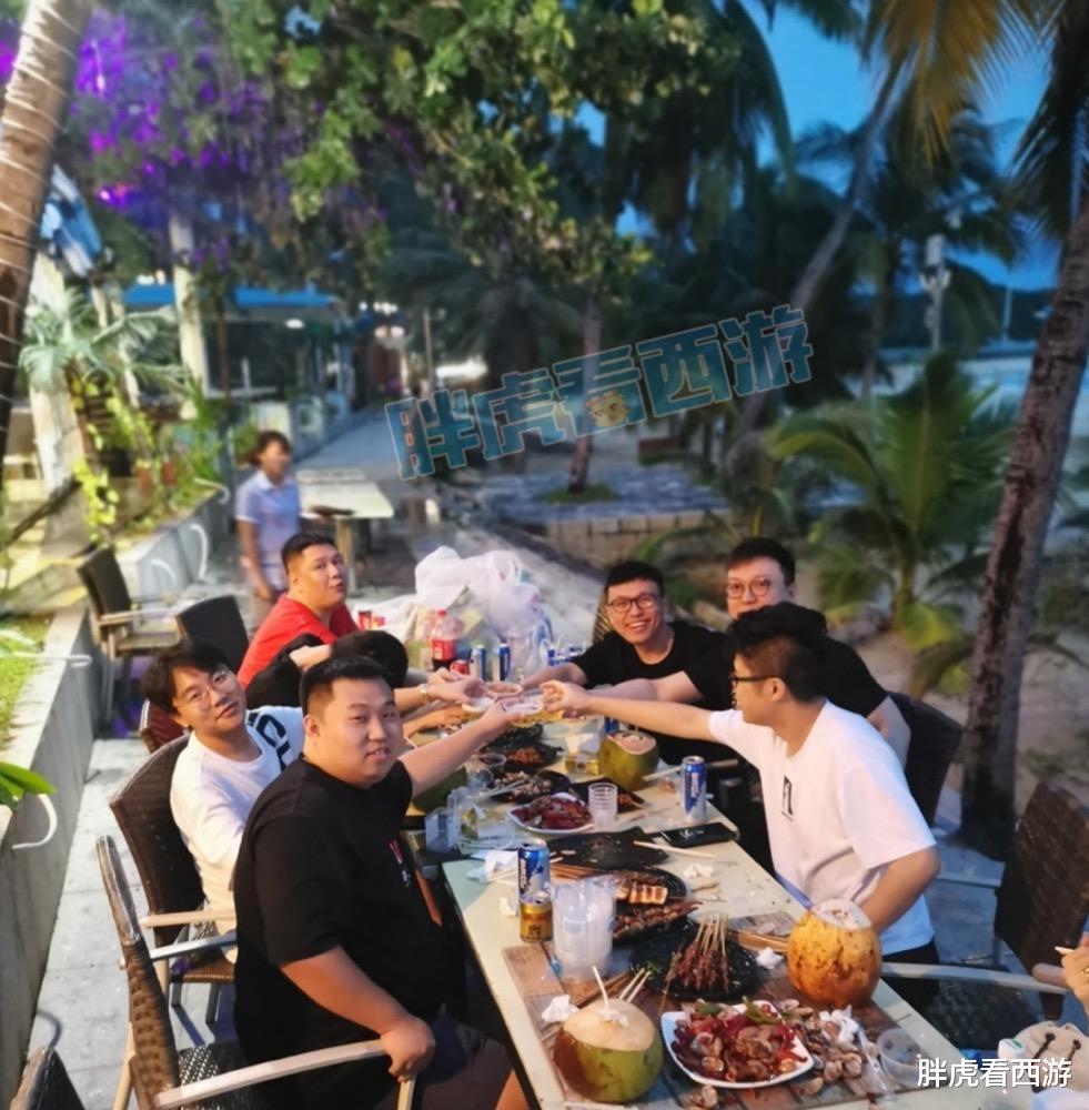 聚会|梦幻西游：钓鱼岛聚会照片，圈哥更新3速度戒指！