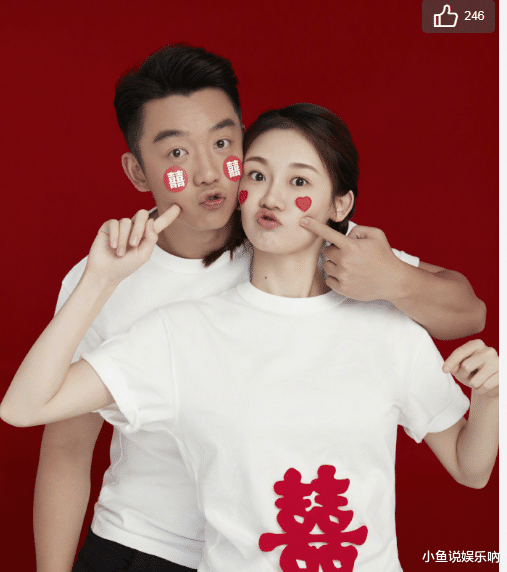 郑凯：奔跑吧，小猎豹郑凯苗苗结婚啦，有谁看到两人衣服上的小心机，网友：真爱无疑！