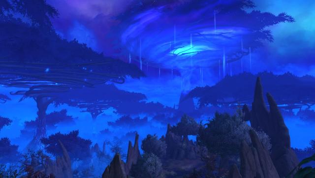 魔兽世界|魔兽世界9.0前瞻:炽蓝仙野和法夜盟约,最炫酷的特效你值得拥有