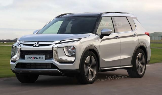 三菱欧蓝德@比汉兰达气派!全新欧蓝德细节曝光,搭1.5T引擎,有望年内上市