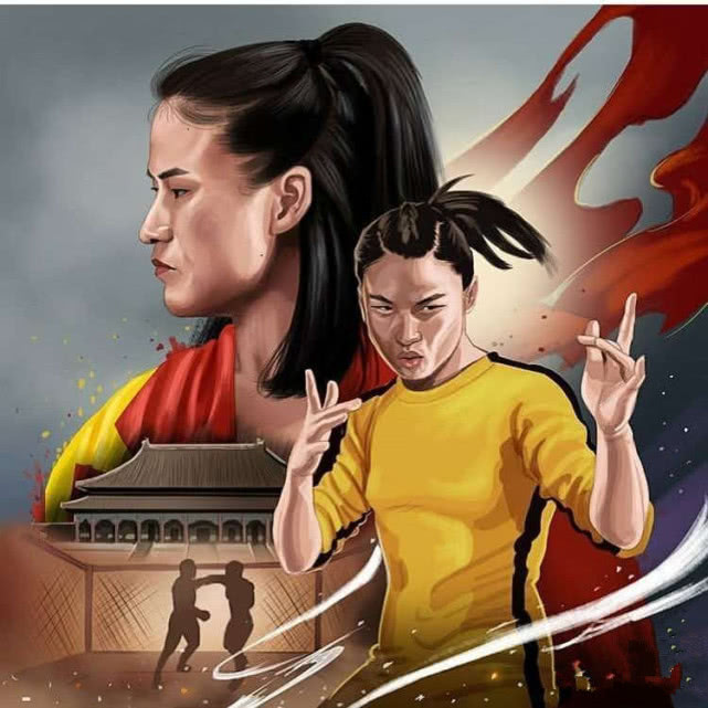 #甄子丹#现实版中国女超级英雄！节日成功卫冕，曾让甄子丹直言害怕！