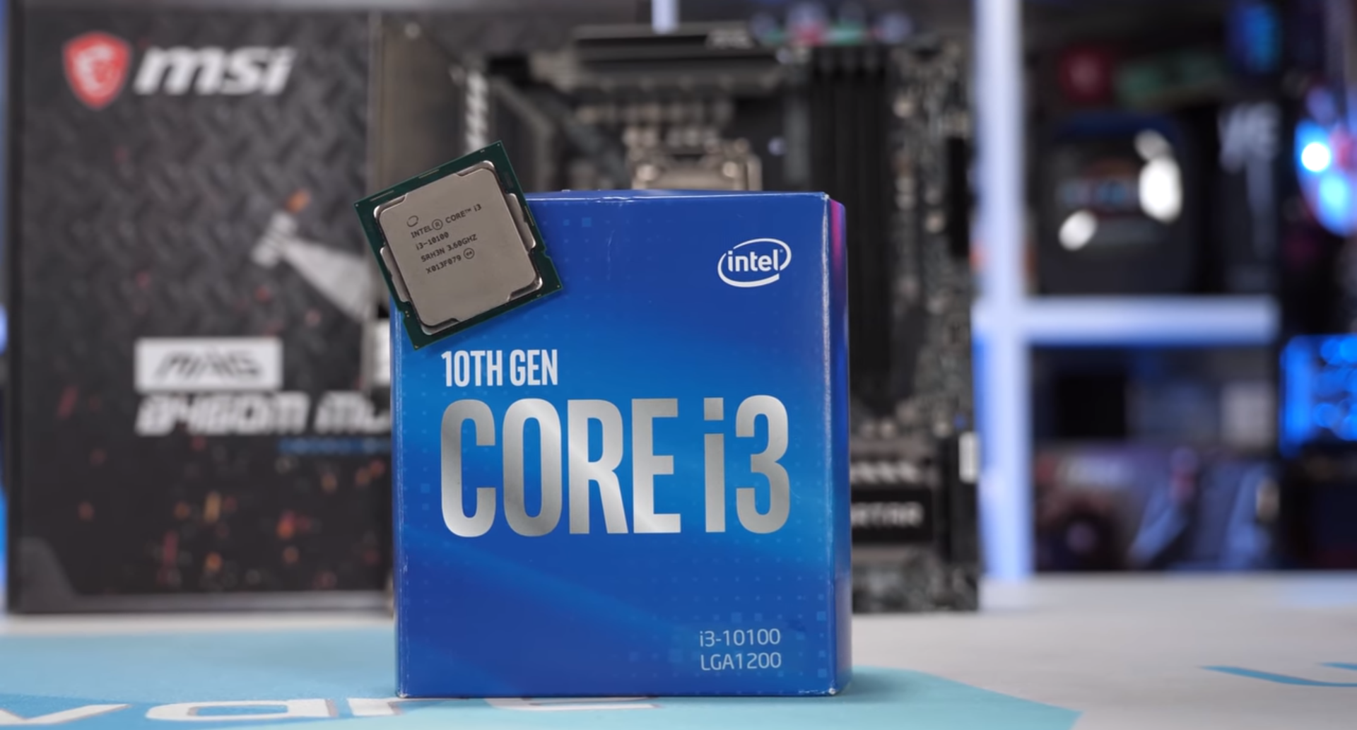 英特尔：英特尔i3-10100实测性能增长36.4%，但无奈AMD还有大招反击
