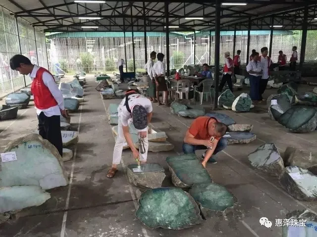 翡翠▲揭秘缅甸公盘那些事！
