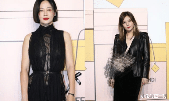 |44岁的赵薇瘦身后状态好，跟37岁的谭卓同场，一点也不输