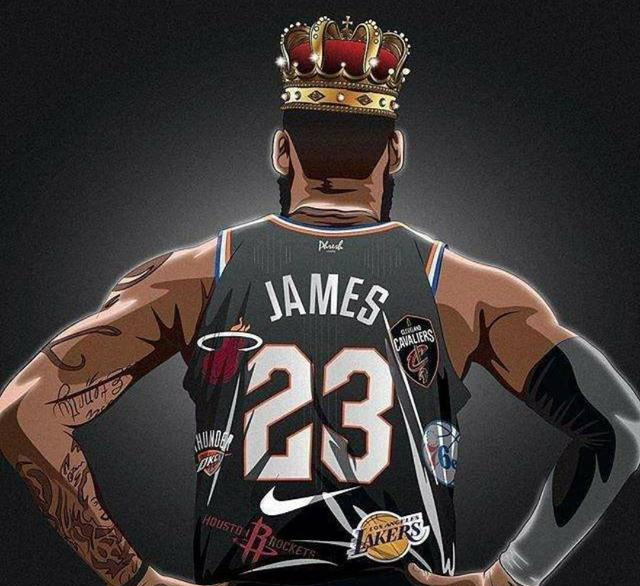 骑士队|假设:NBA球星回家乡打球,詹库联手,湖人依旧是最强,骑士逆袭!