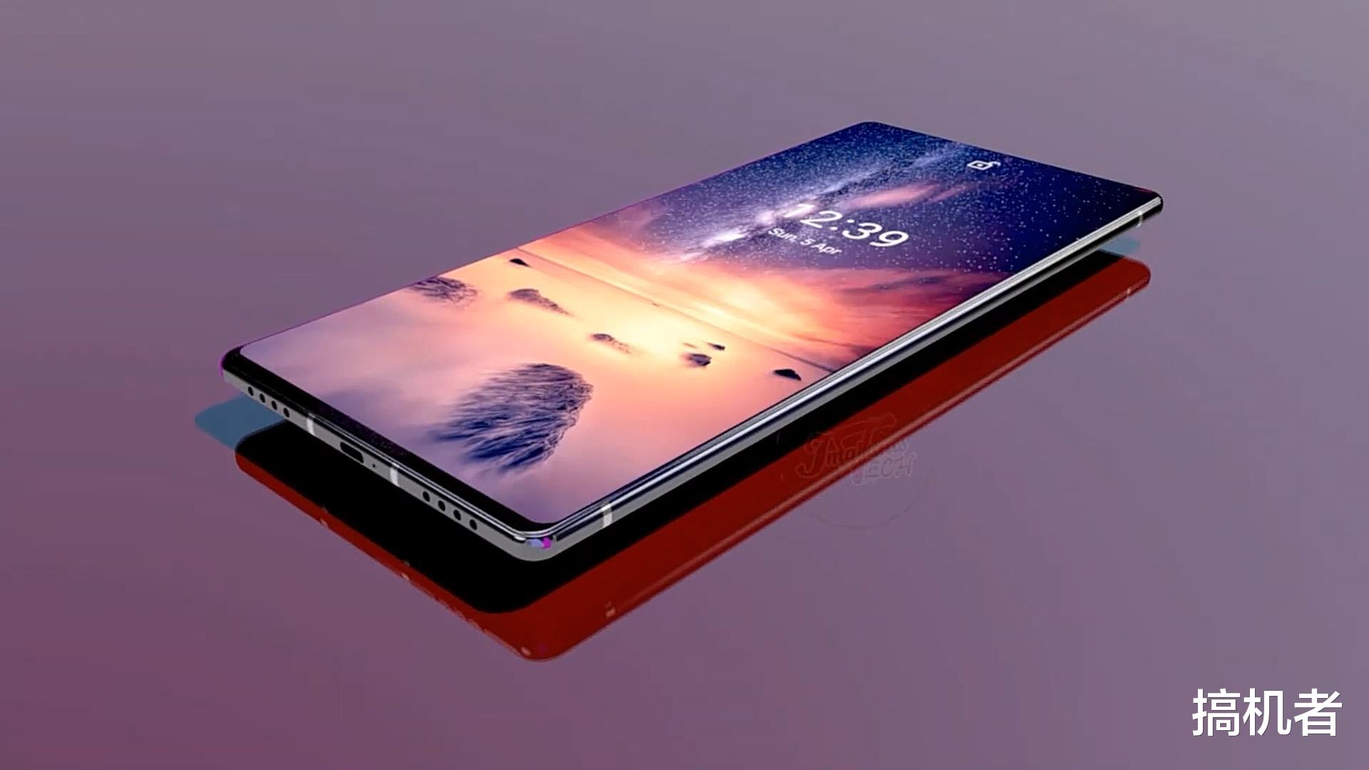 |华为P50Pro概念图：机身立体抛弃曲面屏，直面屏这样设计才豪横