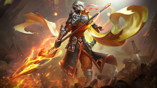 赵云▲王者荣耀：谁是赵云最强皮肤？v8玩家选皇家上将，小学生却选它