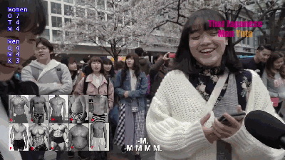 肌肉男|来自日本的街头采访，妹子喜欢精瘦男还是肌肉男？回答很现实