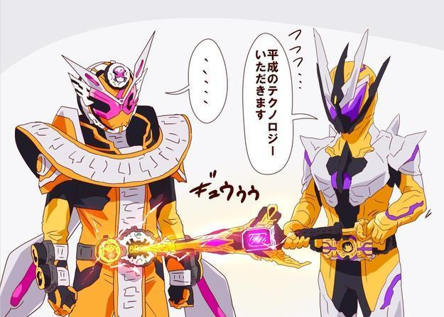 铠甲勇士▲假面骑士：跨时间被抄袭？《铠甲勇士》狼帅皮套是模仿老千？