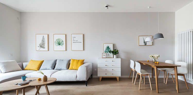 |她家110㎡，不做吊顶不做背景墙，场面极度舒适，太喜欢了