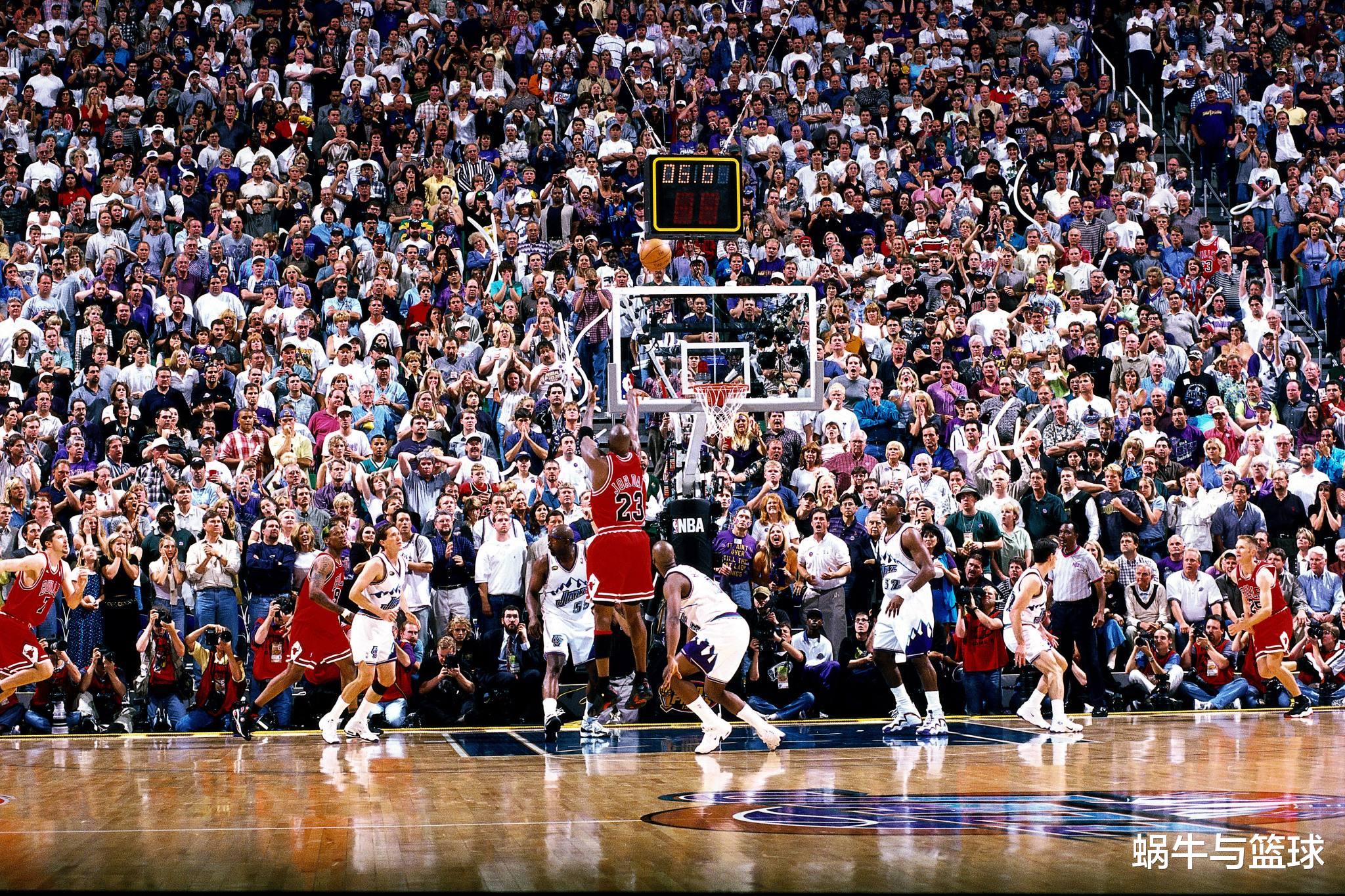 爵士队|98年总决赛，乔丹投进准绝杀后还剩5秒，爵士为何没能反绝杀？