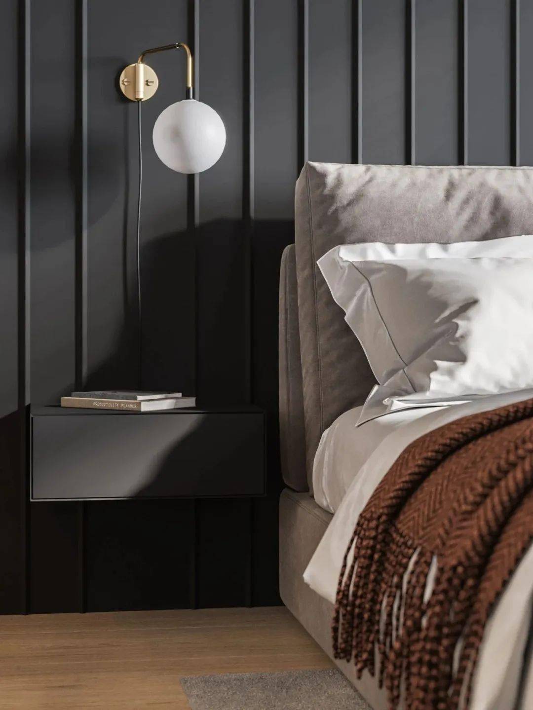 家变|放弃踢脚线原木元素，92㎡的家变得自然素净~