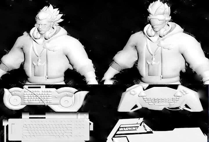 典韦■碎片商店24号翻新,给李白备齐48碎片,典韦星元套装模型曝光