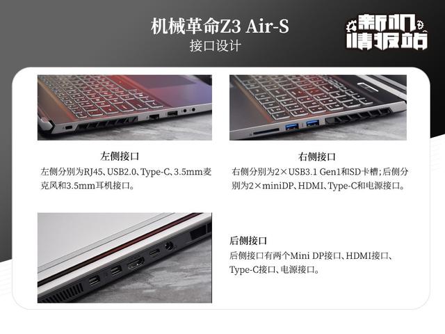 萧敬腾@新机情报站：全新RTX显卡！机械革命Z3 Air-S图评