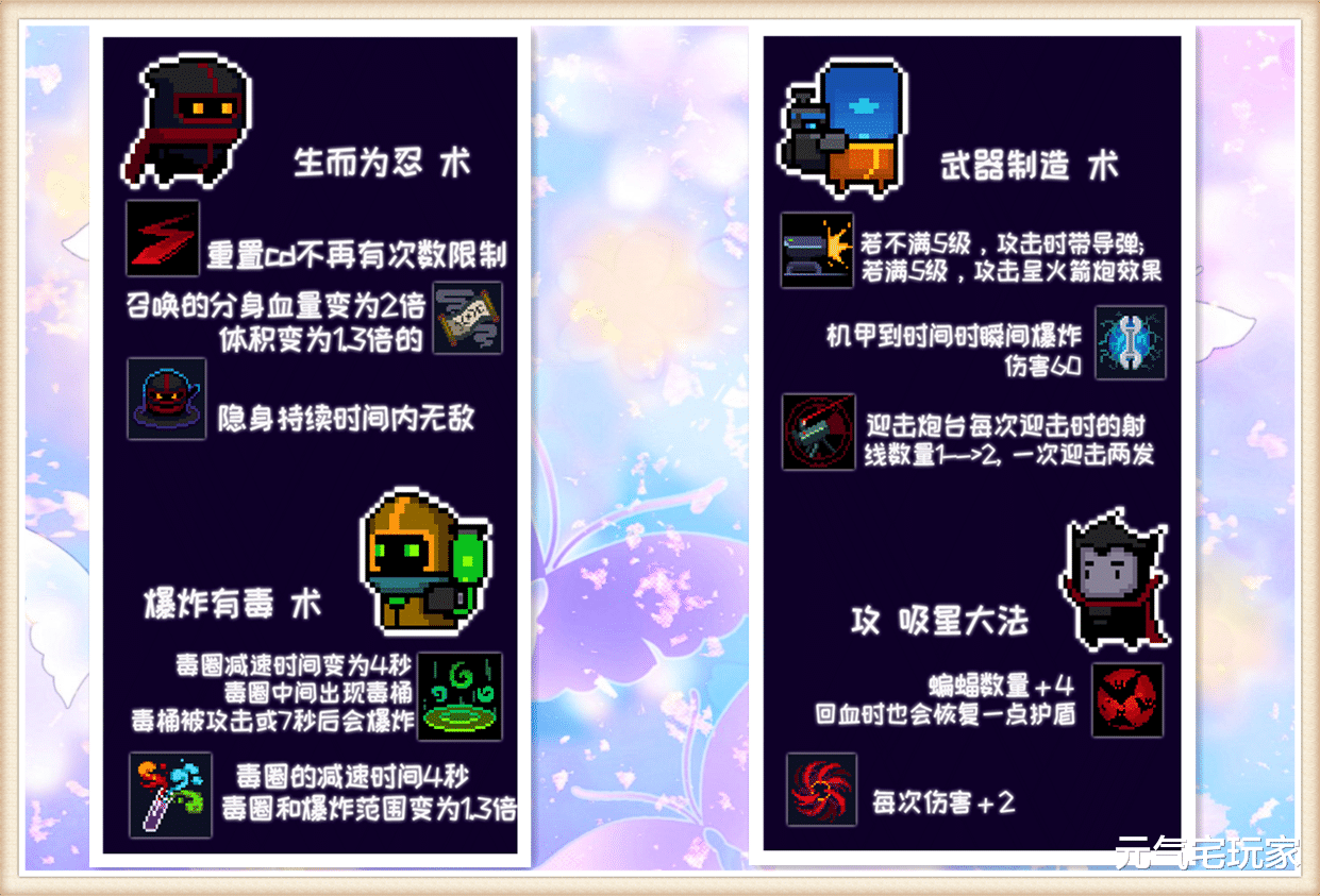 元气骑士|元气骑士：17种职业42项技能，导师强化的秘密，凉屋为大家揭晓