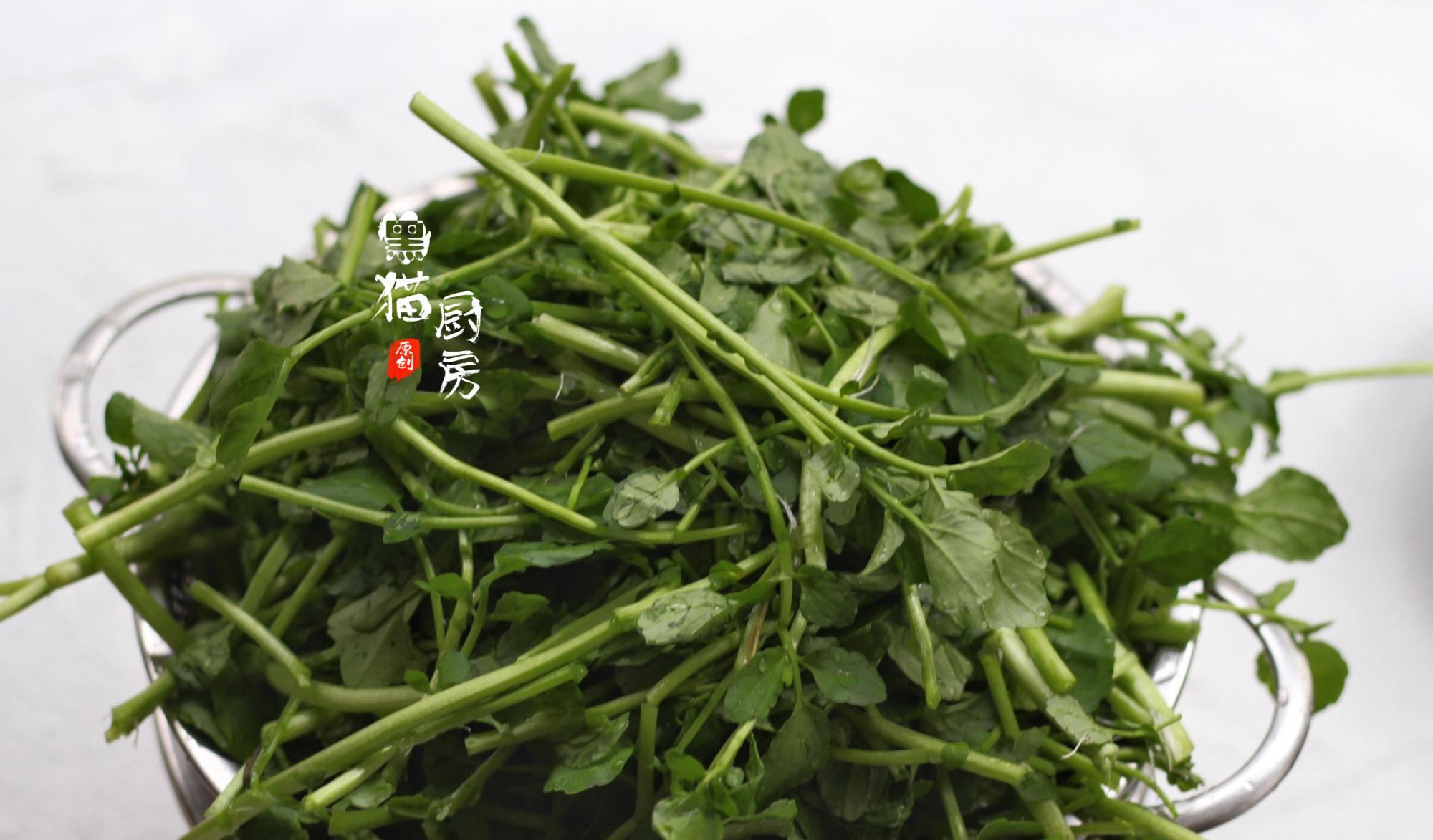 西洋菜|当季的西洋菜除了用骨头煲汤，和它搭配更润肺，爱喝汤的人都懂