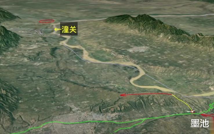 长征|函谷关和潼关：地图还原函谷关和潼关古代重要战争