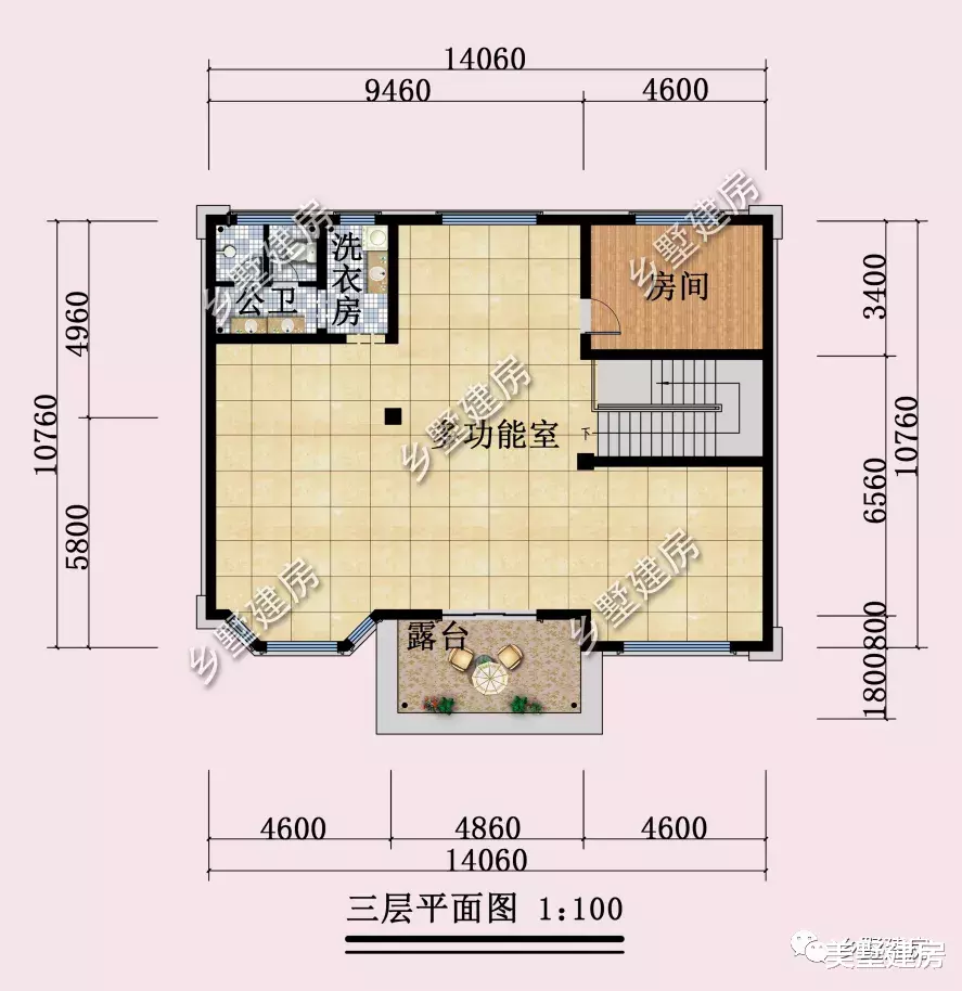 |仓库加平屋顶，农村自建别墅的完美搭配，回乡建房首选这款！