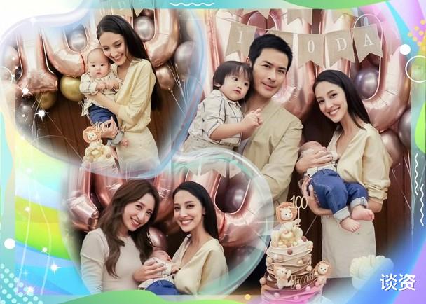 景甜|郑嘉颖一家四口亮相，网友惊叹51岁爸爸像30几岁，两儿子颜值逆天