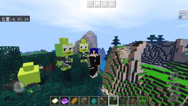 我的世界:我的世界:开局保镖护航夜晚村民守护,组件搭配让生存形同战场