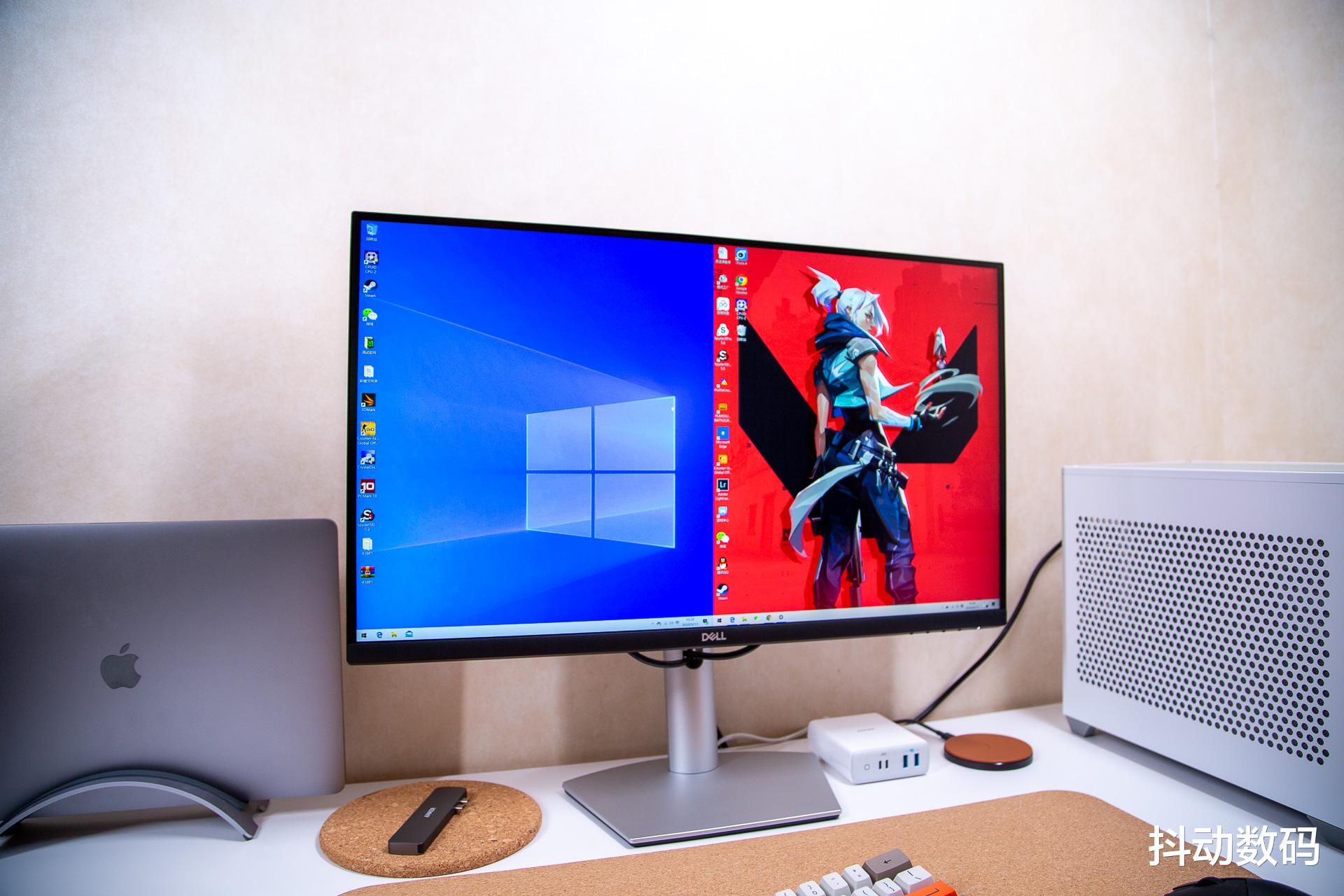 惠普|白色、4K、IPS、广色域 DELL S2721QS显示器哪里吸引我?