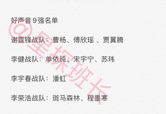 潘虹|《中国好声音》七强诞生！傅欣瑶面临淘汰，单依纯的真正对手出现