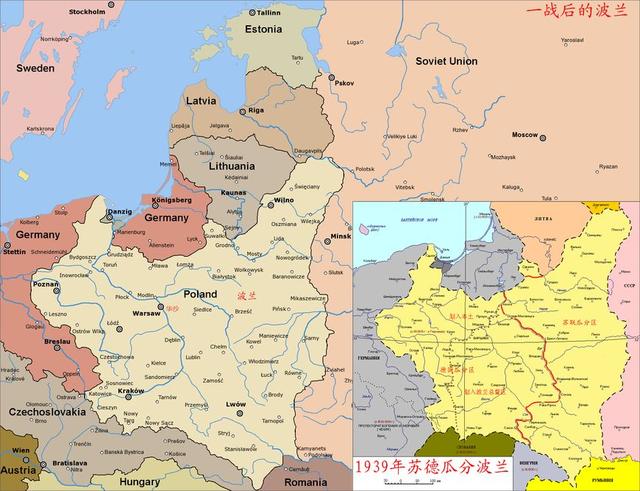 蘇聯對波蘭的恩情，幫助波蘭延長瞭海岸線-圖4