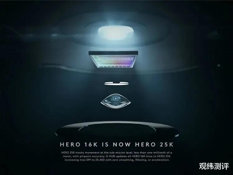 |罗技HERO引擎升级到25K,G502精准度更好了么?