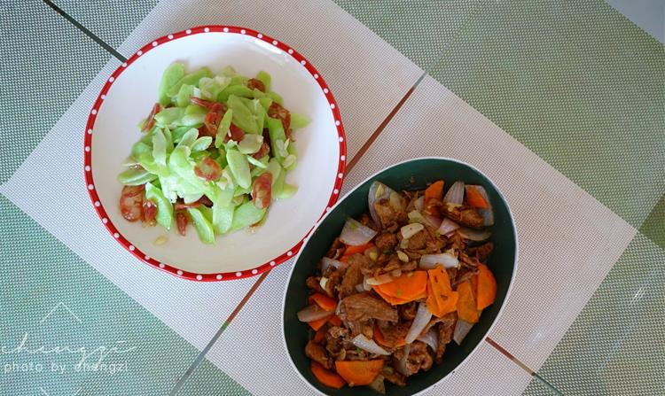 杏鲍菇|高考后,娘俩的极简午餐,一周不重样,网友:没有对比就没有伤害