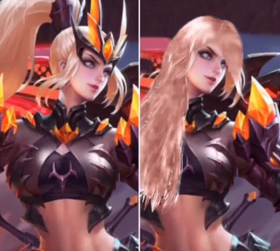 蔡文姬@王者荣耀英雄洗头后，武则天变清纯公主，蔡文姬直接变成呆瓜