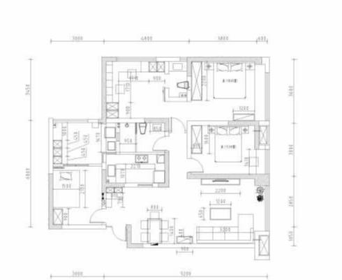 |她家110㎡，不做吊顶不做背景墙，场面极度舒适，太喜欢了