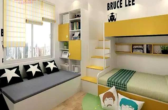 「」10张榻榻米儿童房效果图,张张都好美!重新燃起了我的童心!