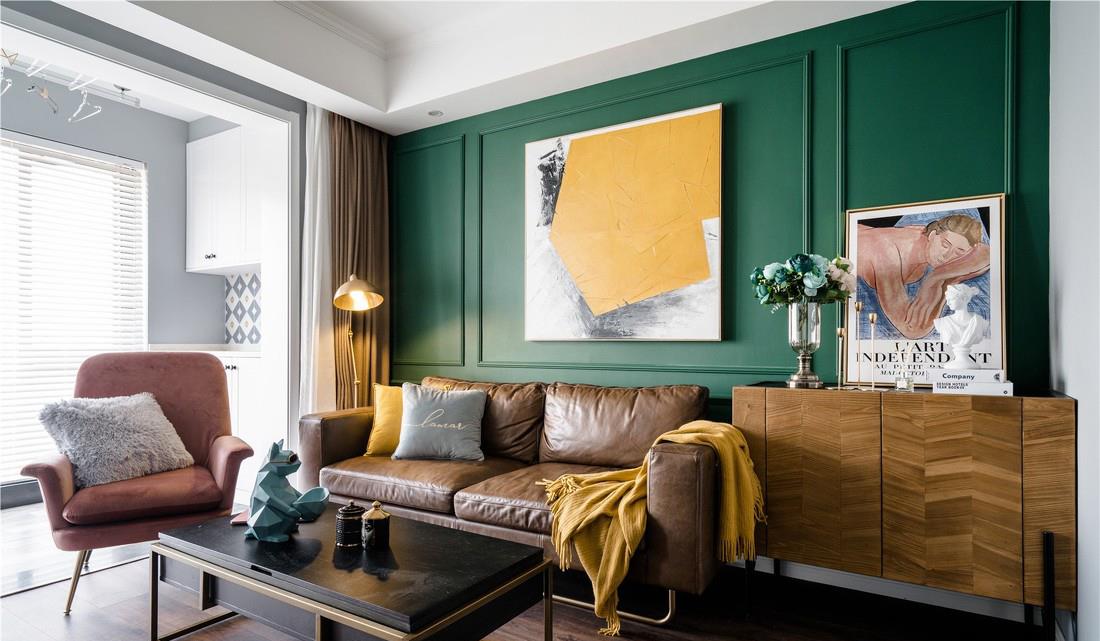 「」中等户型装修时不妨试试轻奢美式风，精致有品，不容易跟别家撞款