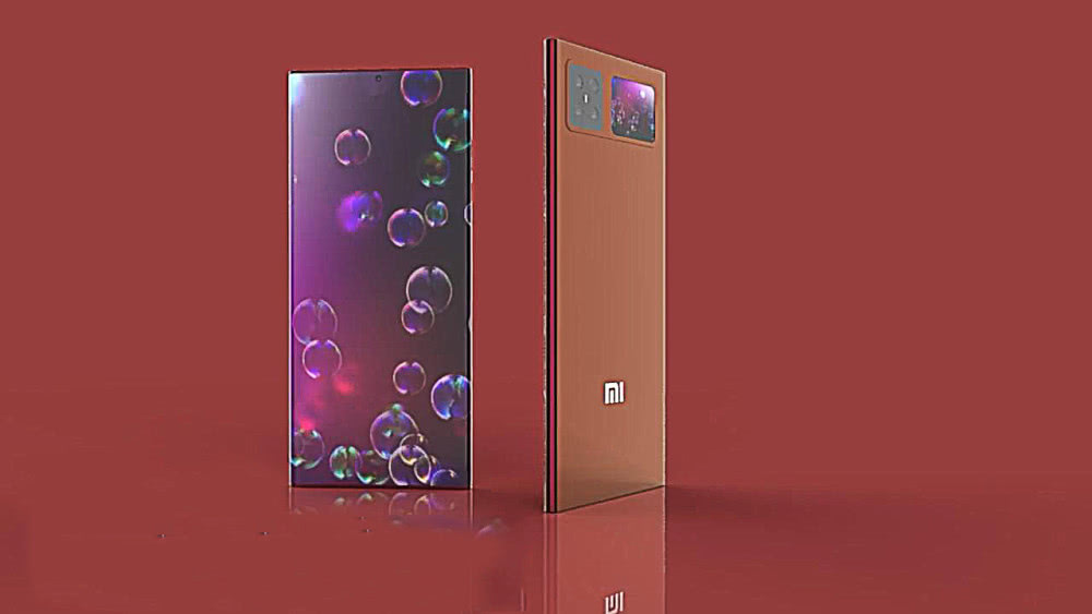 「小米科技」小米Mix4概念图:瀑布屏搭载2亿像素主镜头 前后双屏实用性超强