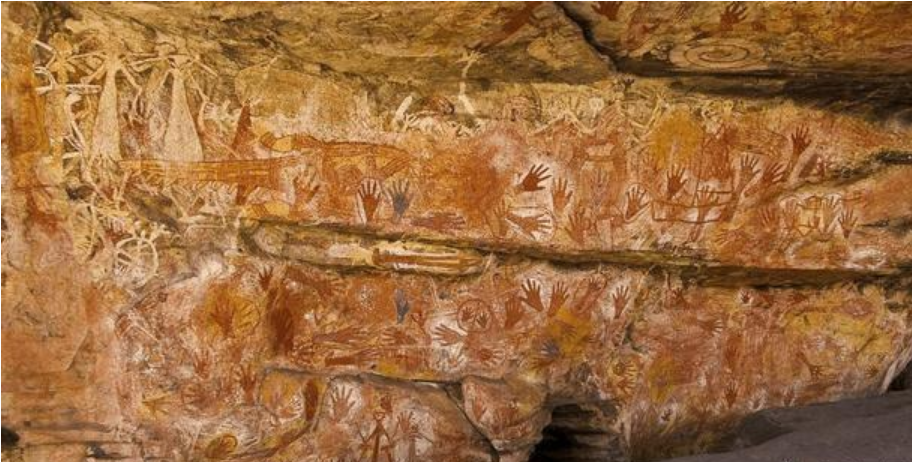 |如何解释5亿年前的史前壁画？地球上是否存在几度文明？