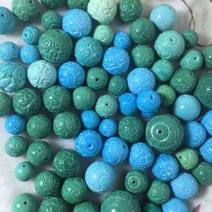 『绿松石』文玩市场上常见的几种假冒松石