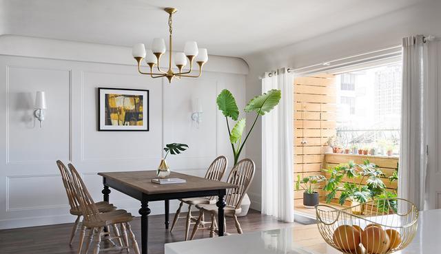 「」165平简欧风格设计，“流线型”的吊顶设计，还是第一次见！