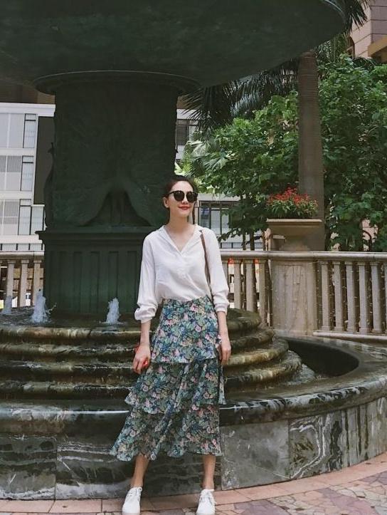 穿衣搭配■高圆圆哪像40岁的人，短发造型太有气质，穿搭真应该向她学学！