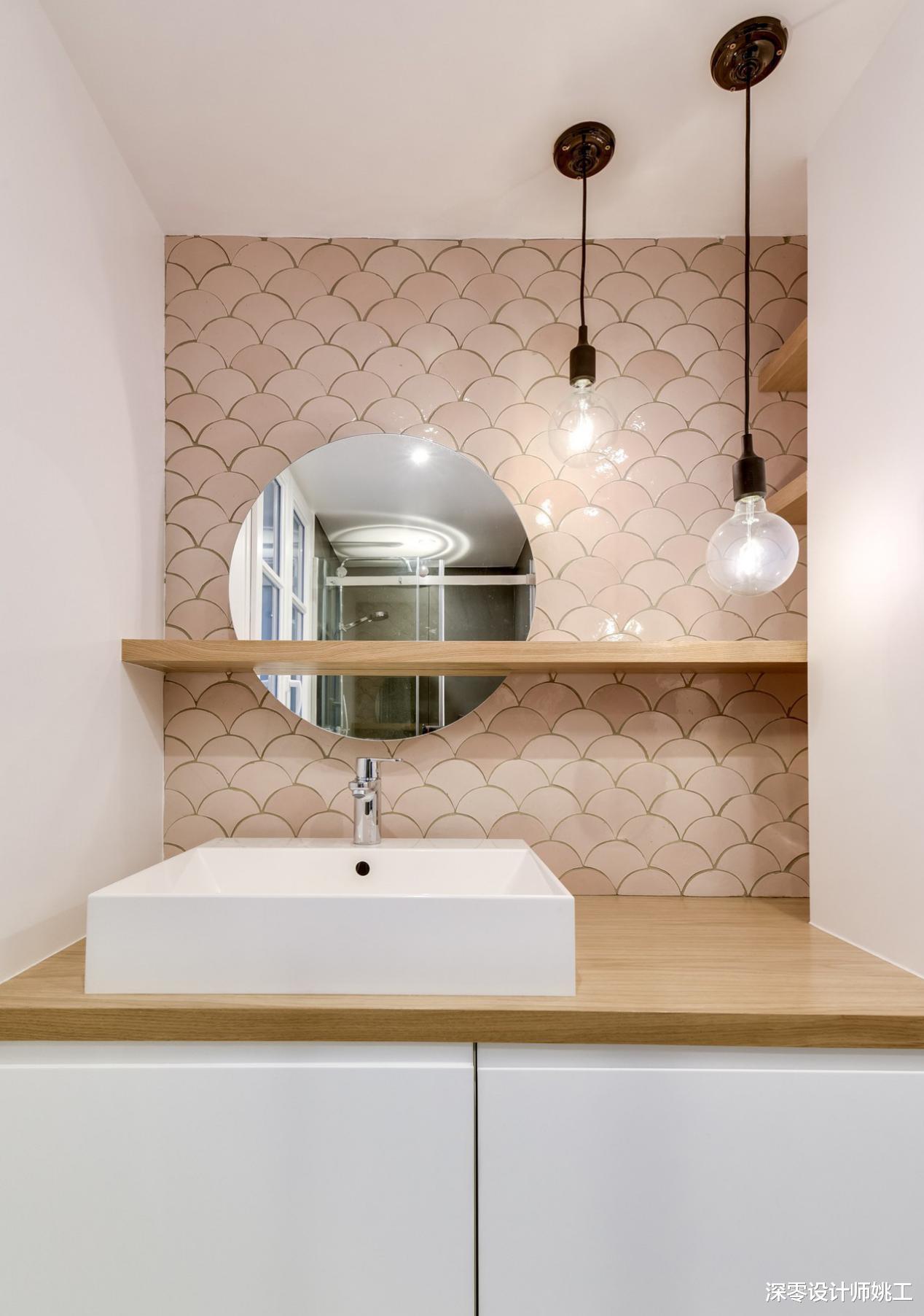 |卫生间不止能用小白砖，这4种特殊材质搬上墙面，各有各的美！