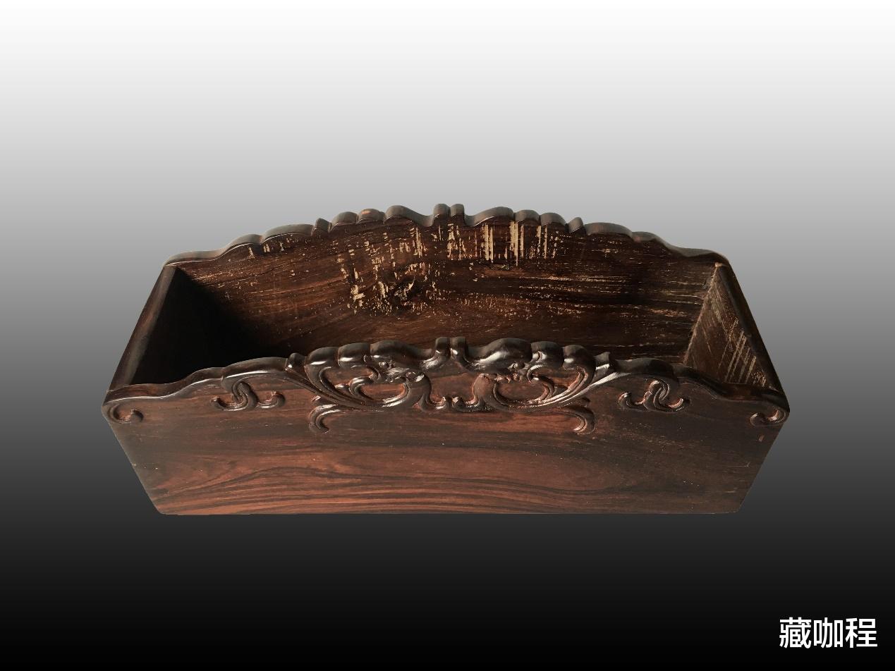 |油梨、糠梨共同打造，螭纹盒黄花梨是标本级