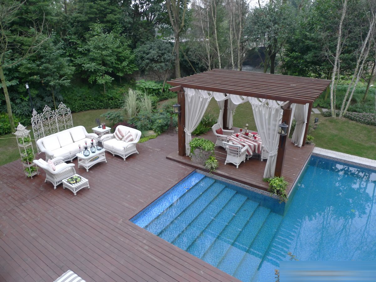 #北欧#11个“花园庭院”设计，喝茶看书，晒晒太阳听听歌，无比惬意！