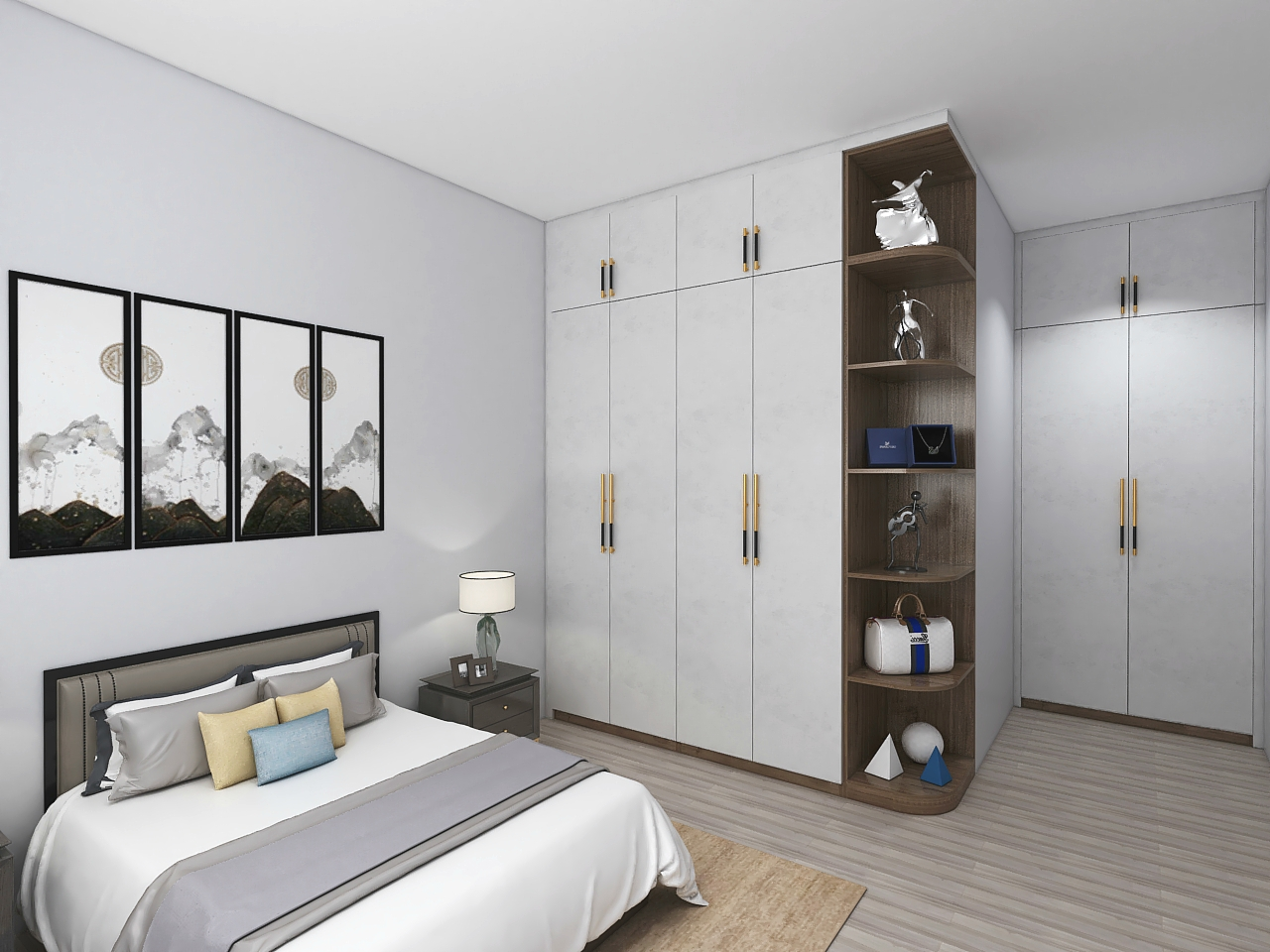 「」衣柜安装推拉门更节省空间吗？用了这么久才发现，空间被浪费了