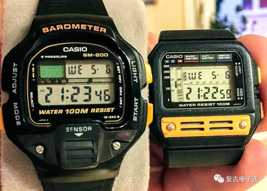 卡西欧|卡西欧另类的压力传感器“杰森面具”——CASIO BM200