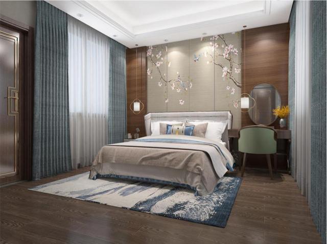 []这样的新中式装修效果，色调统一才是最好的，让人莫名的羡慕