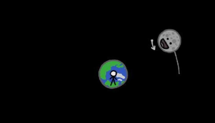 【月球】10公里级的飞行物将月球撞碎，意外暴露月球秘密，它或是空心的