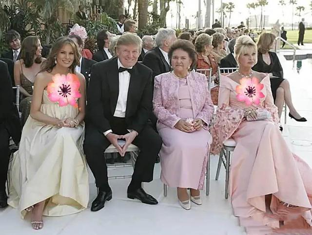 梅拉尼娅■特朗普现任真懂事！大继子结婚，拍全家福时看原配在场她赶紧蹿了