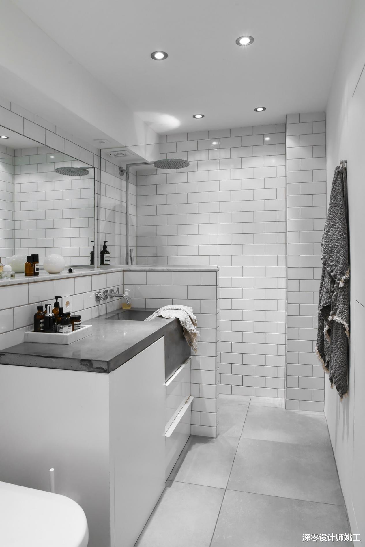 |卫生间不止能用小白砖，这4种特殊材质搬上墙面，各有各的美！